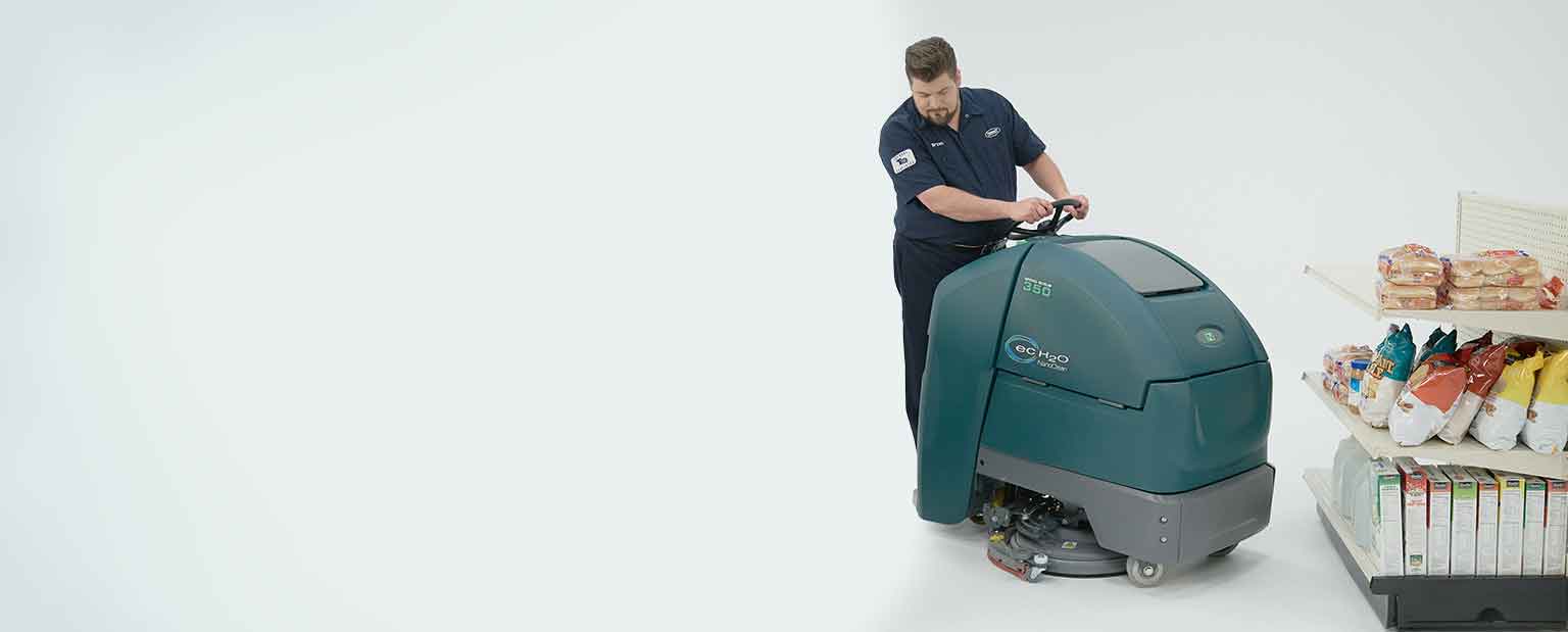 Speed Scrub 350 Stand On Scrubber