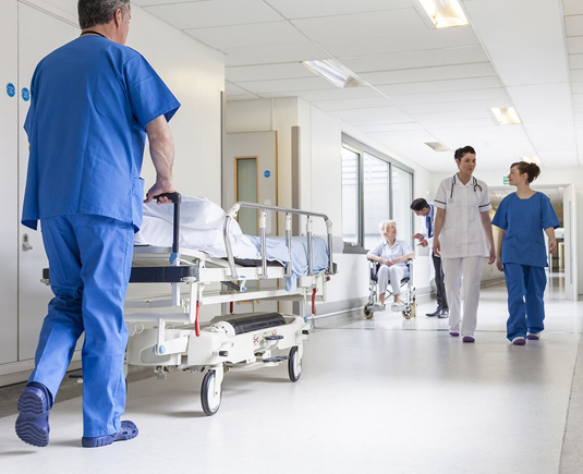 Building a hospital floor cleaning progrm